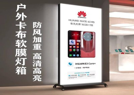 绥江户外防水灯箱的应用特点及适用范围。