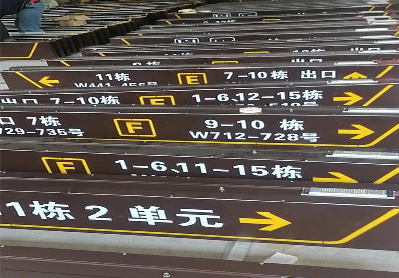 绥江广告标识中，常见的几种安装方式。